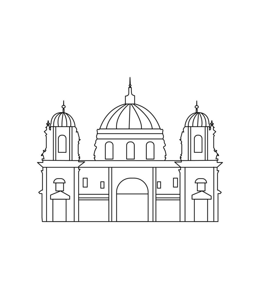 Vector illustration of Berlin