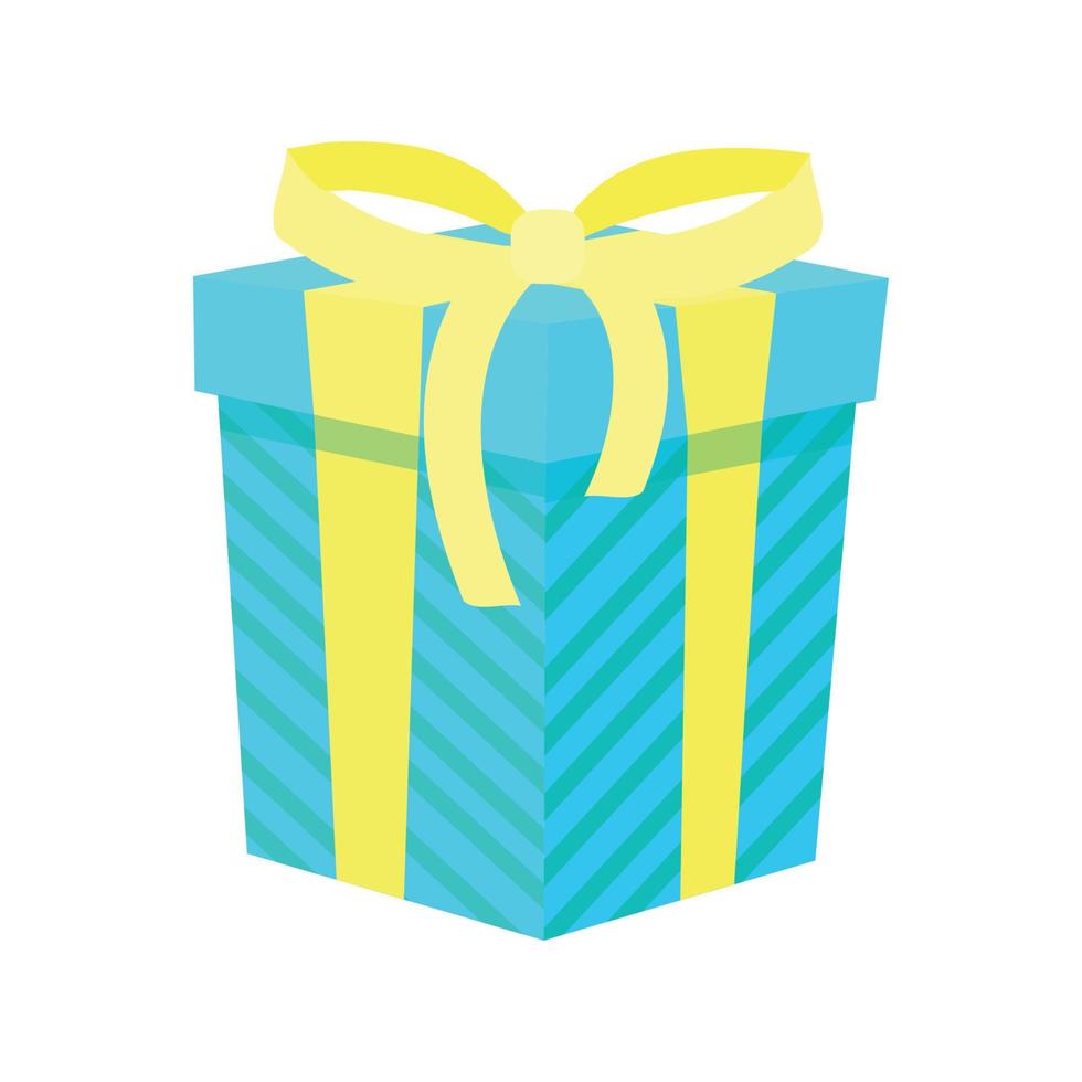 ilustración vectorial de caja de regalo vector