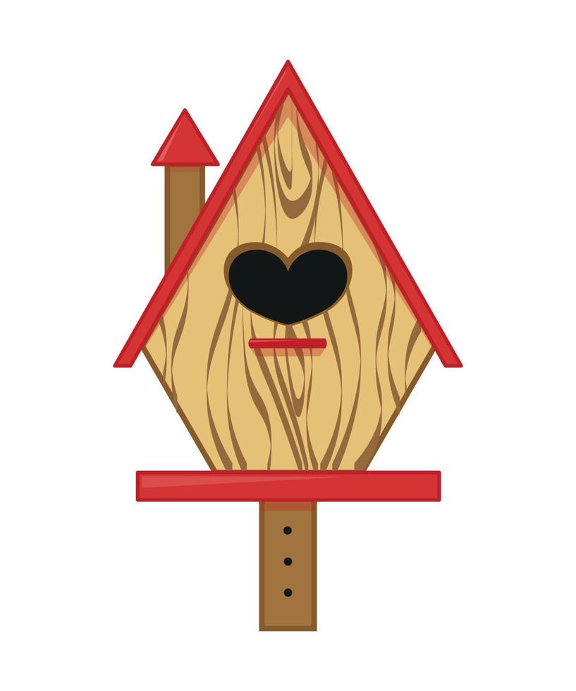 Vector illustration of Birdhouse