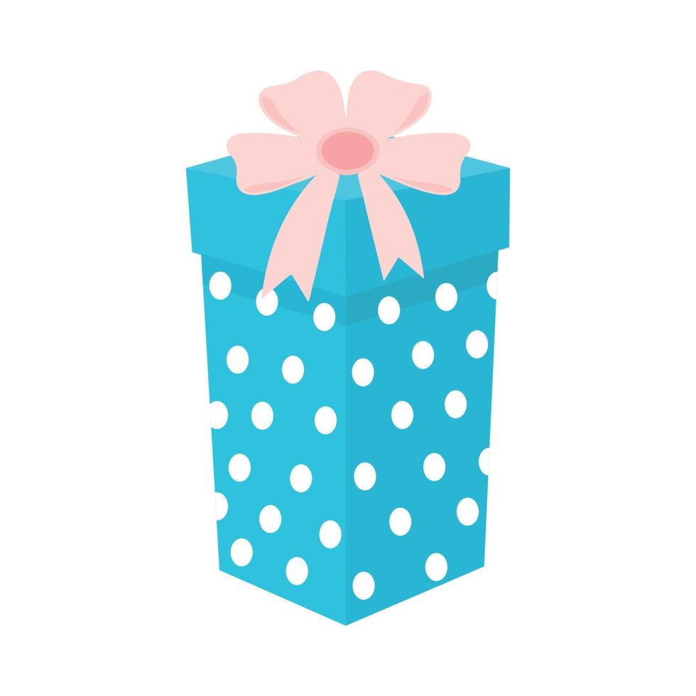 ilustración vectorial de caja de regalo vector