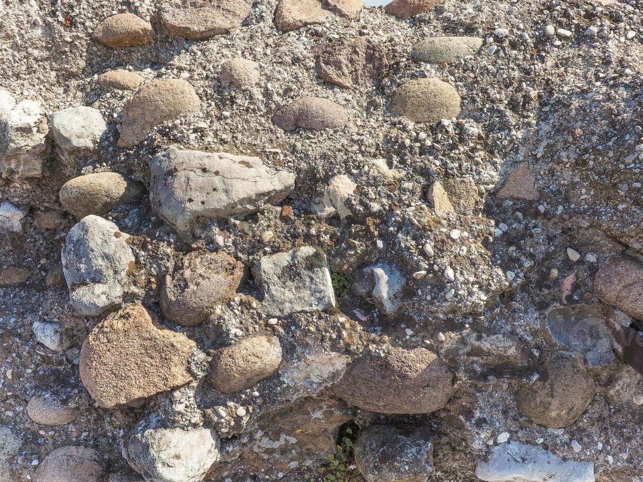 Fondo de pared de piedra y hormigón gris de estilo industrial foto