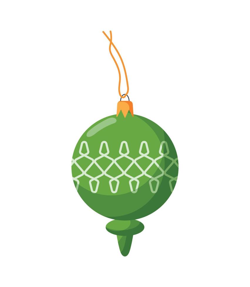 Vector illustrator of Christmas tree decorations