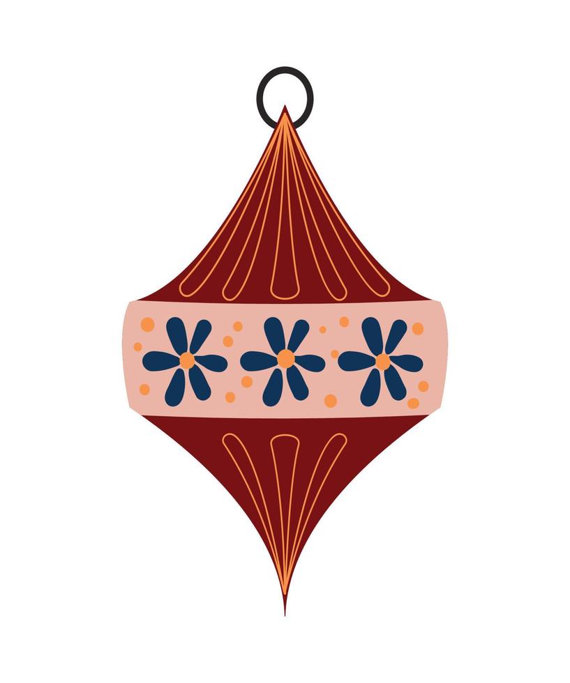 Vector illustration of Christmas Toy
