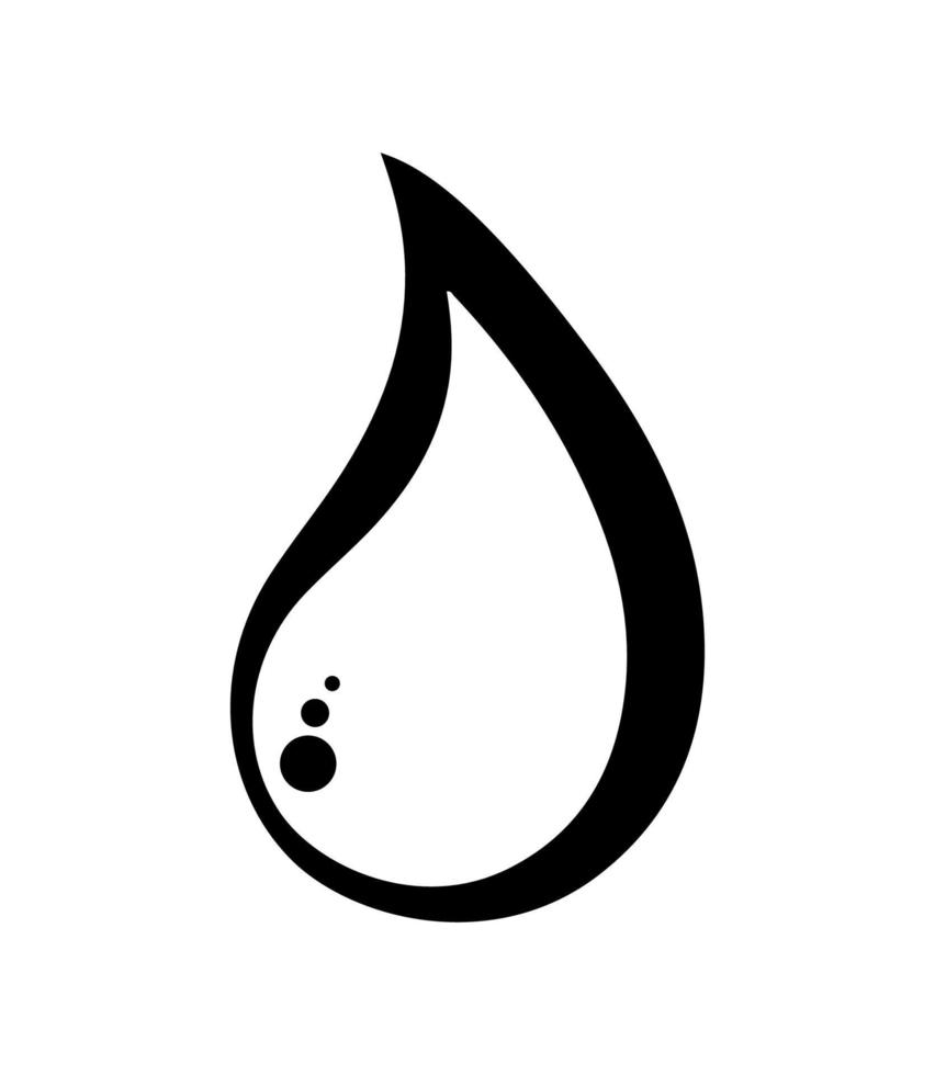 Vector illustration of Drop