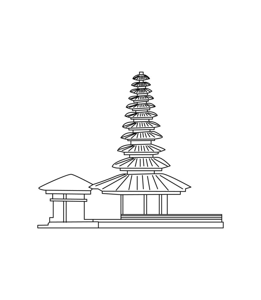Vector illustration of Bali