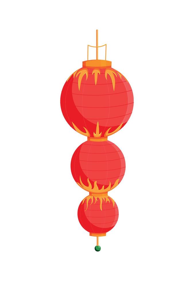 Vector illustration of Chinese lantern