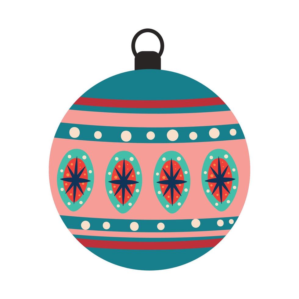 Vector illustration of Christmas Toy