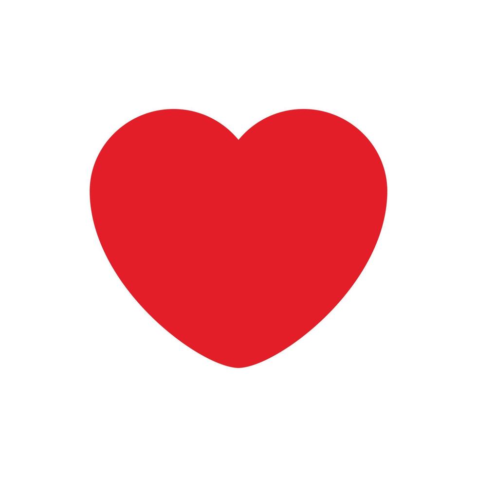 Vector illustration of Red Heart