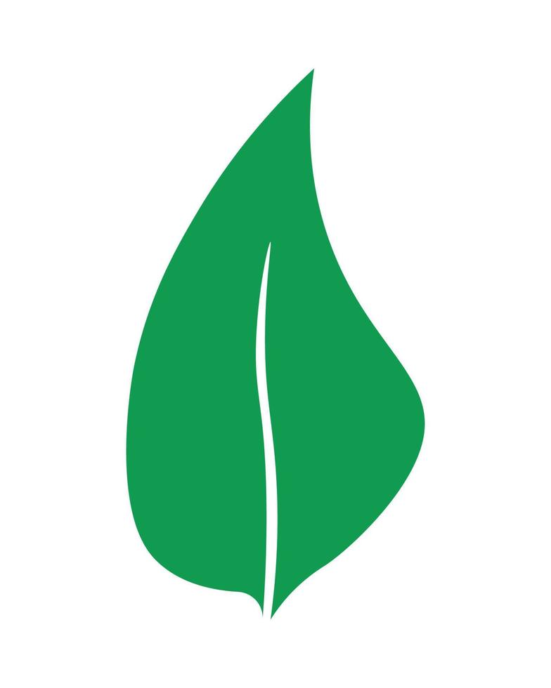 Vector illustration of Green Leaves