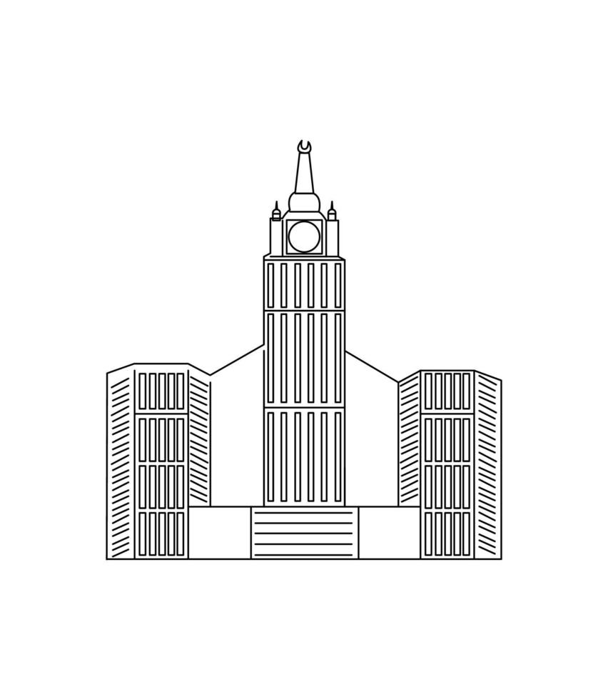 Vector illustration of Mecca
