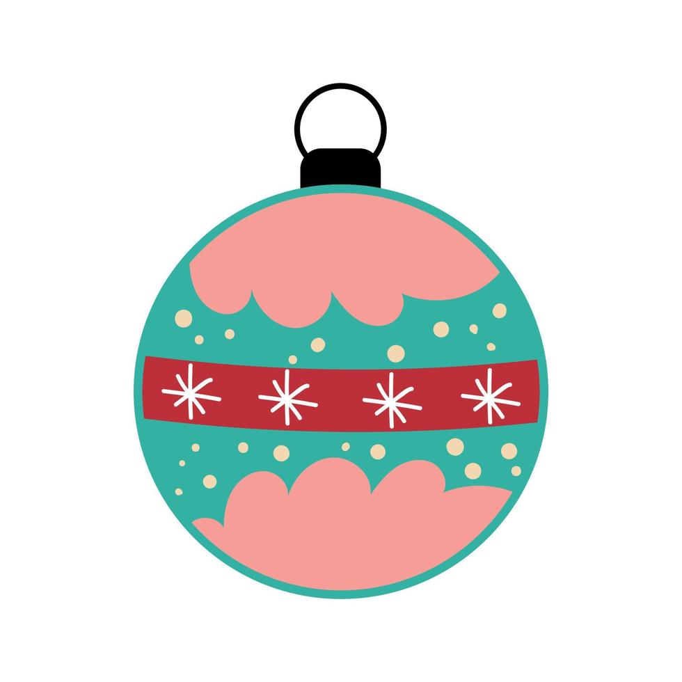 Vector illustration of Christmas Toy
