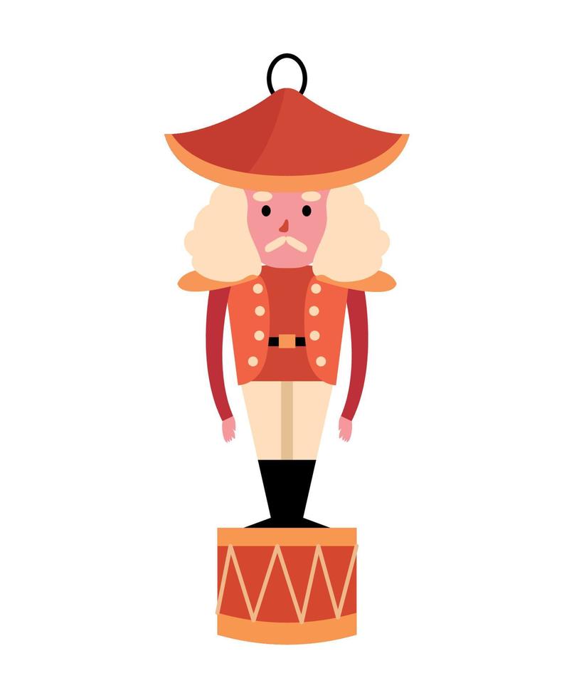 Vector illustration of Christmas Toy