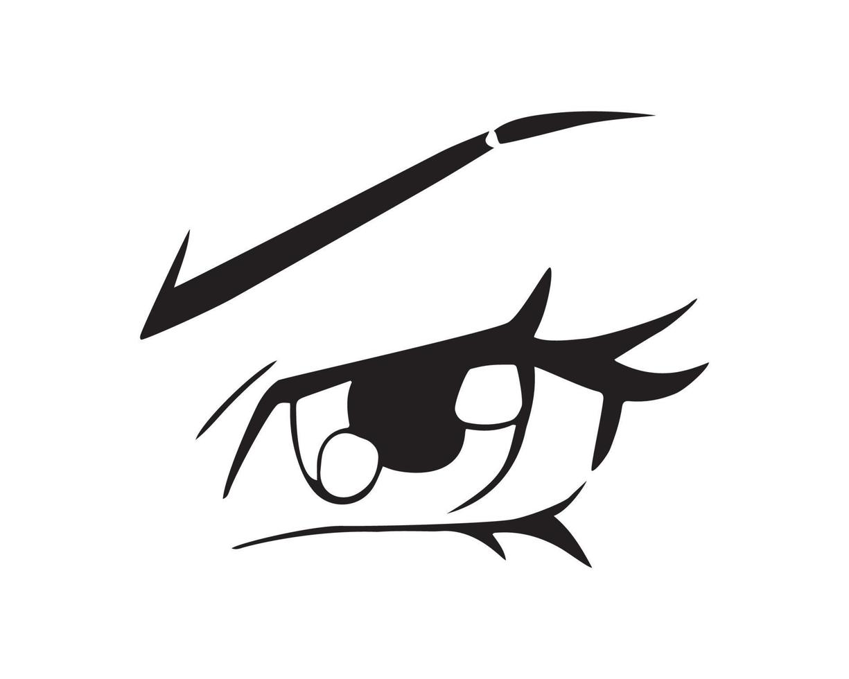 Vector illustration of Eyes Expression