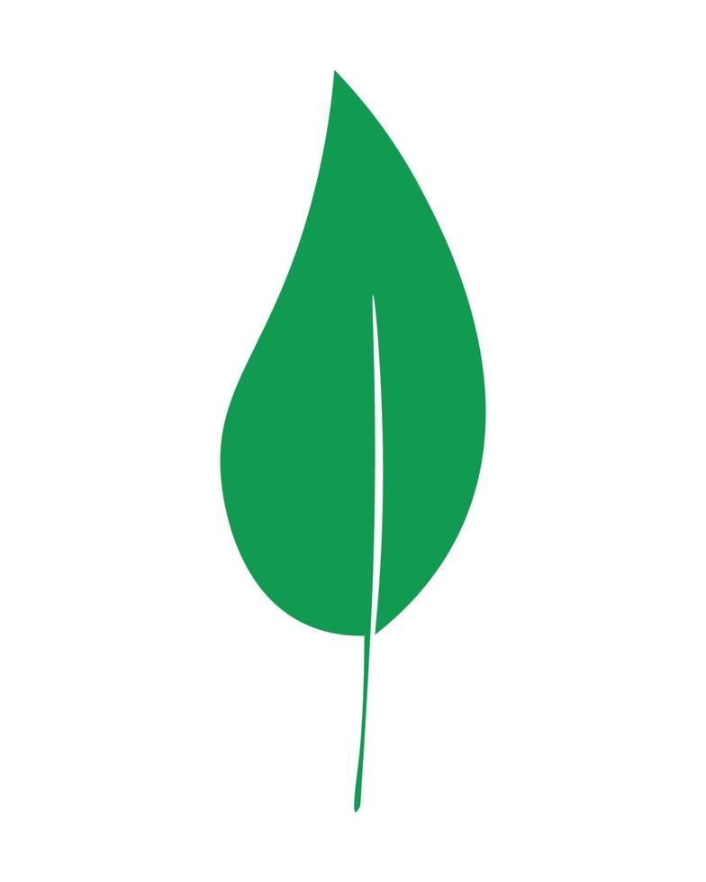 Vector illustration of Green Leaves