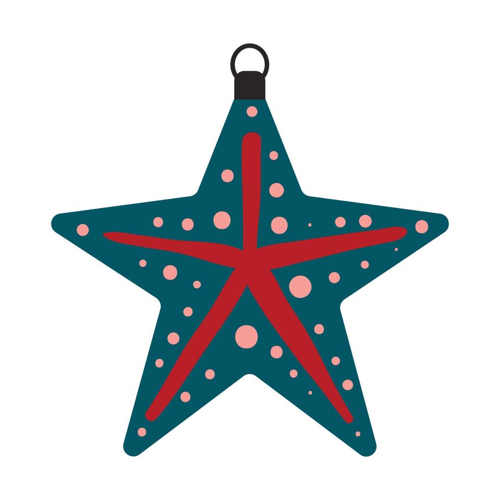 Vector illustration of Christmas Toy