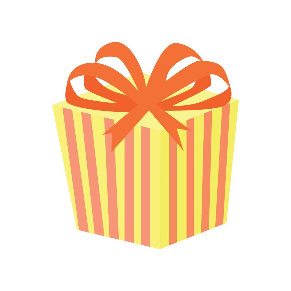 ilustración vectorial de caja de regalo vector