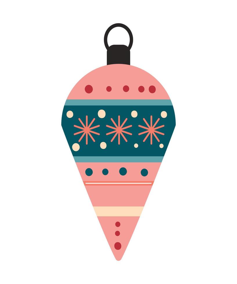 Vector illustration of Christmas Toy