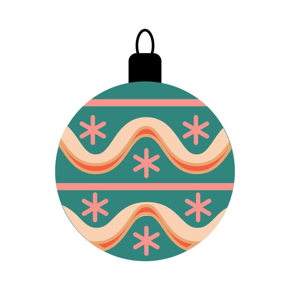 Vector illustration of Christmas Toy