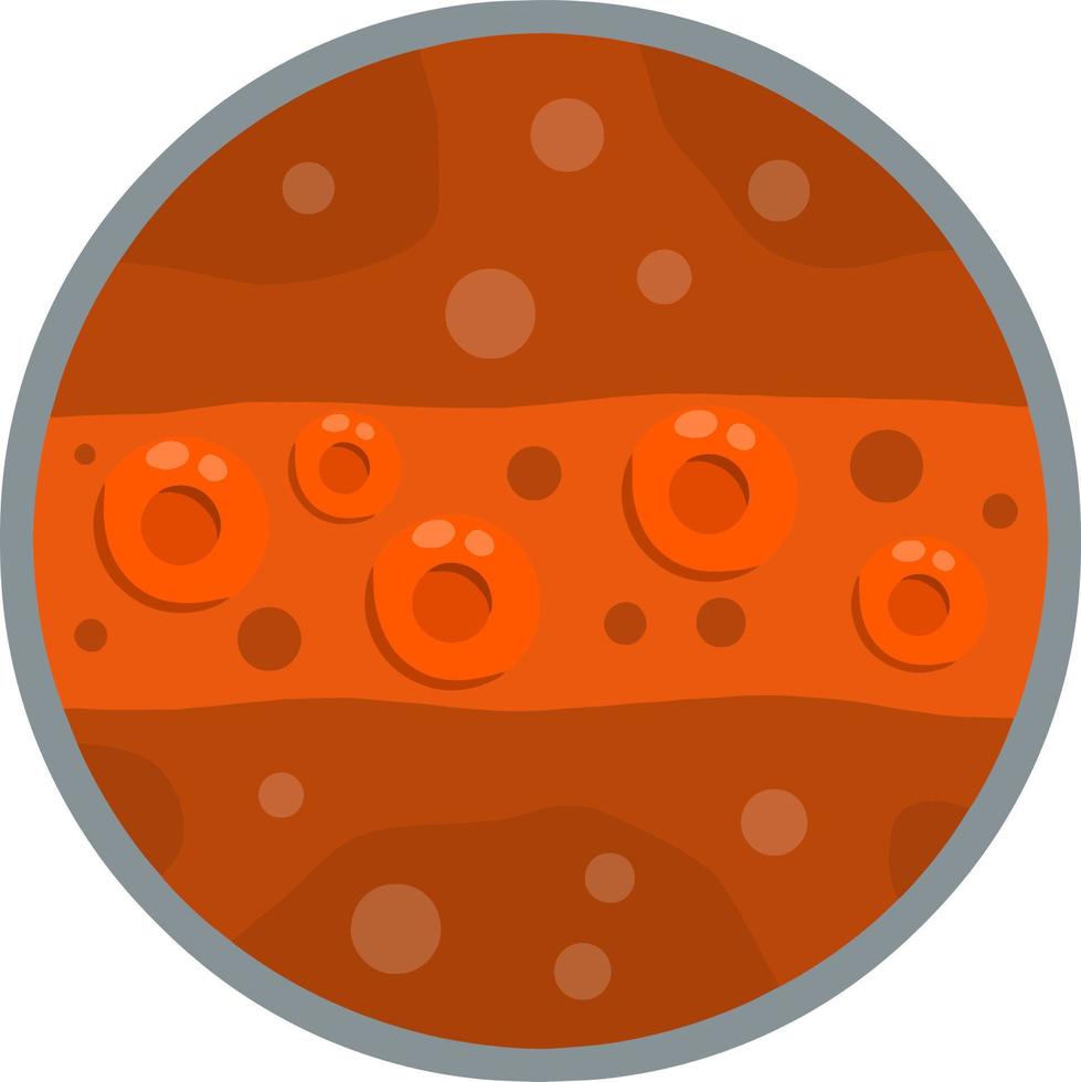 Vessels and arteries under microscope. Red Blood cells in canal. Enlarged view. The medical scheme. Internal human system. Scientific flat illustration vector