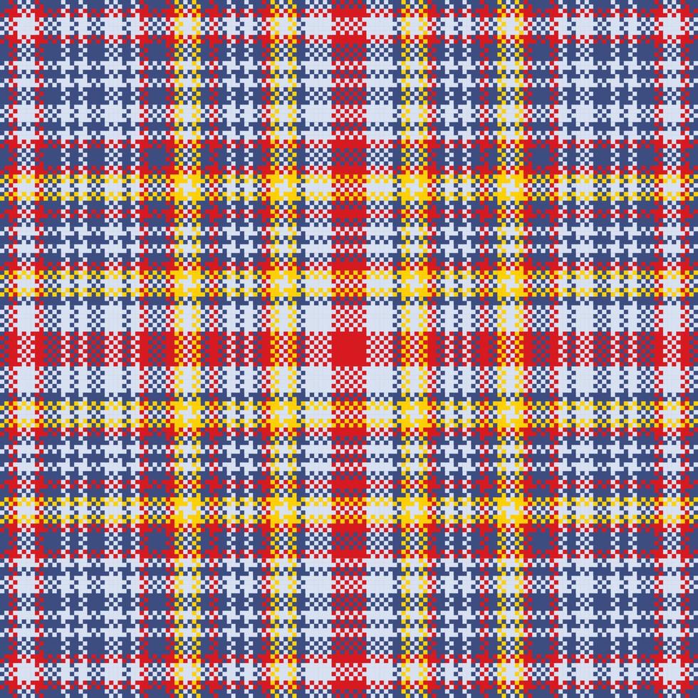 Tartan plaid pattern seamless. Print fabric texture. Check vector background.