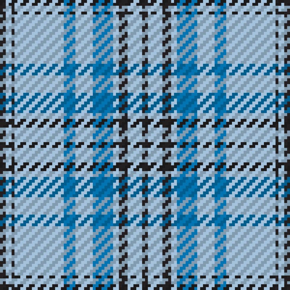 Seamless pattern of scottish tartan plaid. Repeatable background with check fabric texture. Vector backdrop striped textile print.