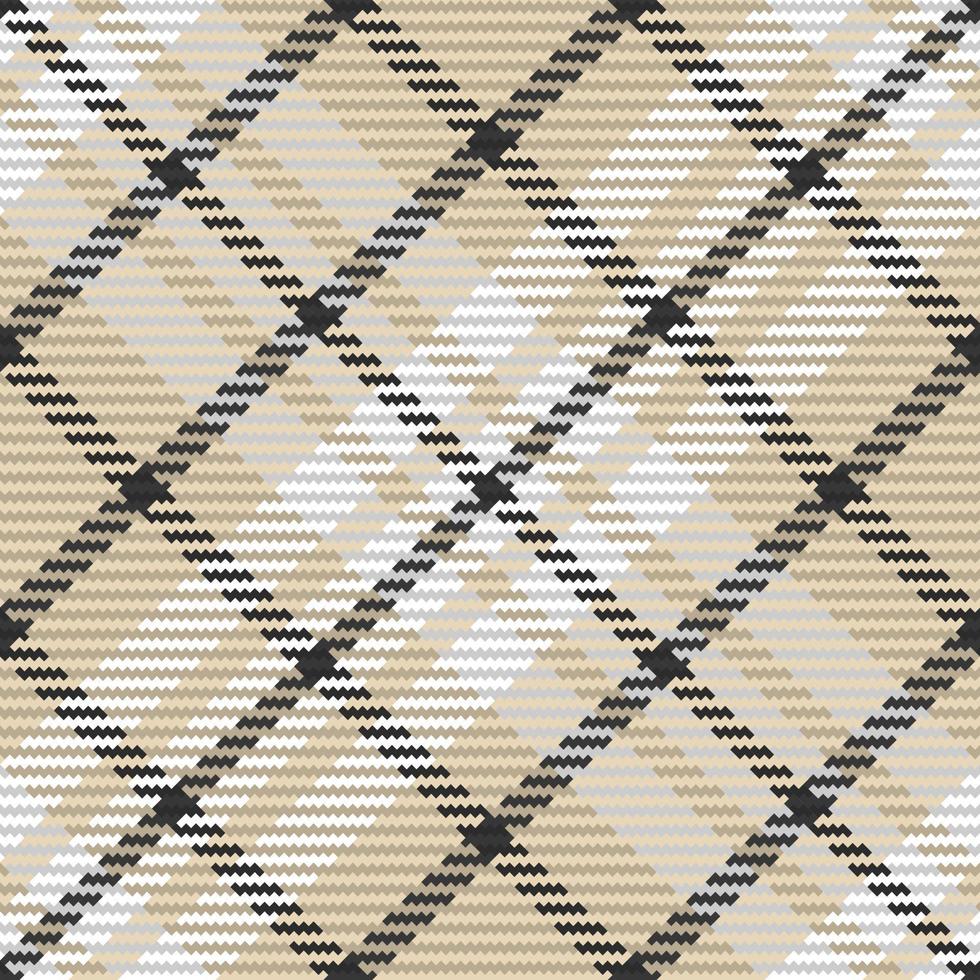 Seamless pattern of scottish tartan plaid. Repeatable background with check fabric texture. Vector backdrop striped textile print.