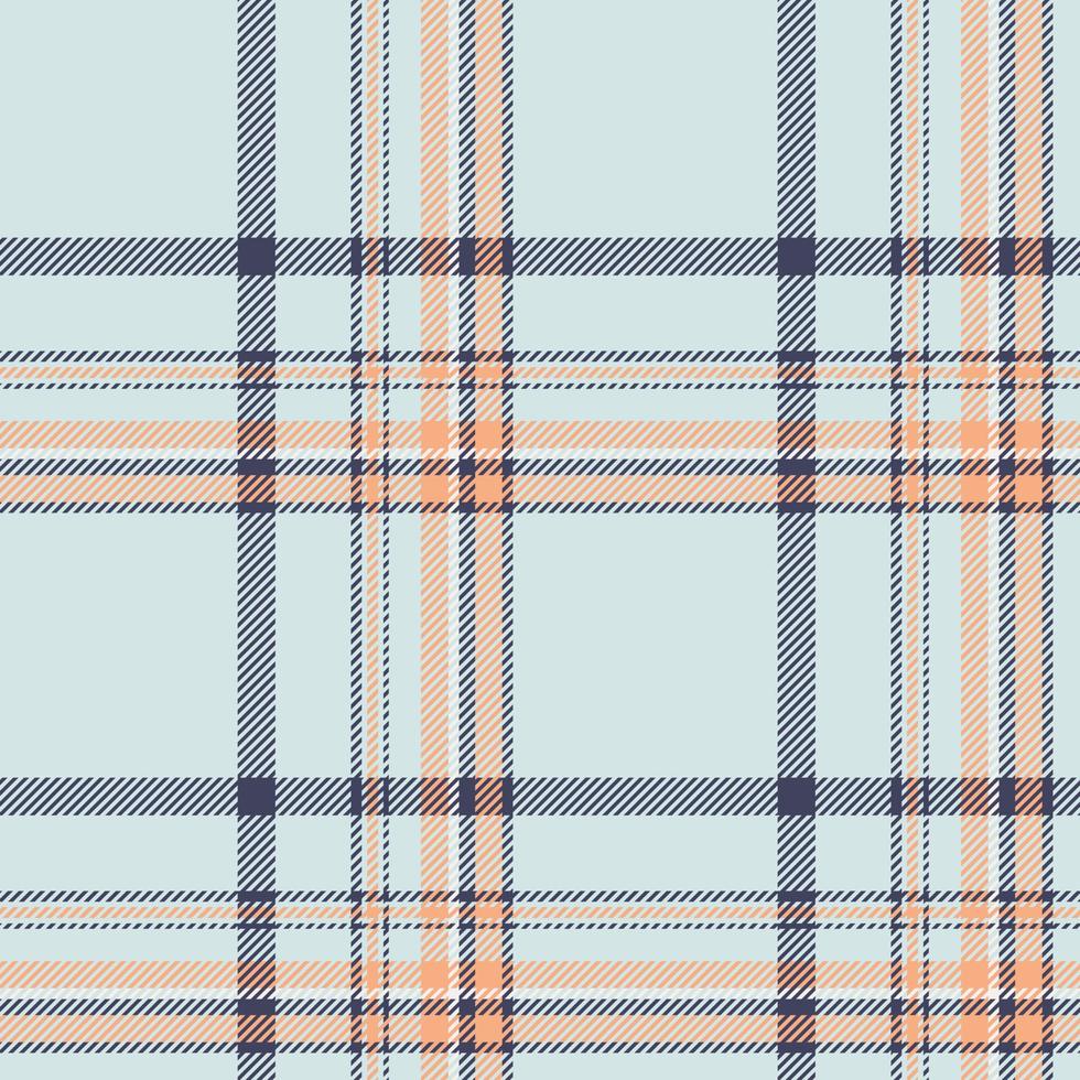 Plaid seamless pattern. Check fabric texture. Vector textile print.