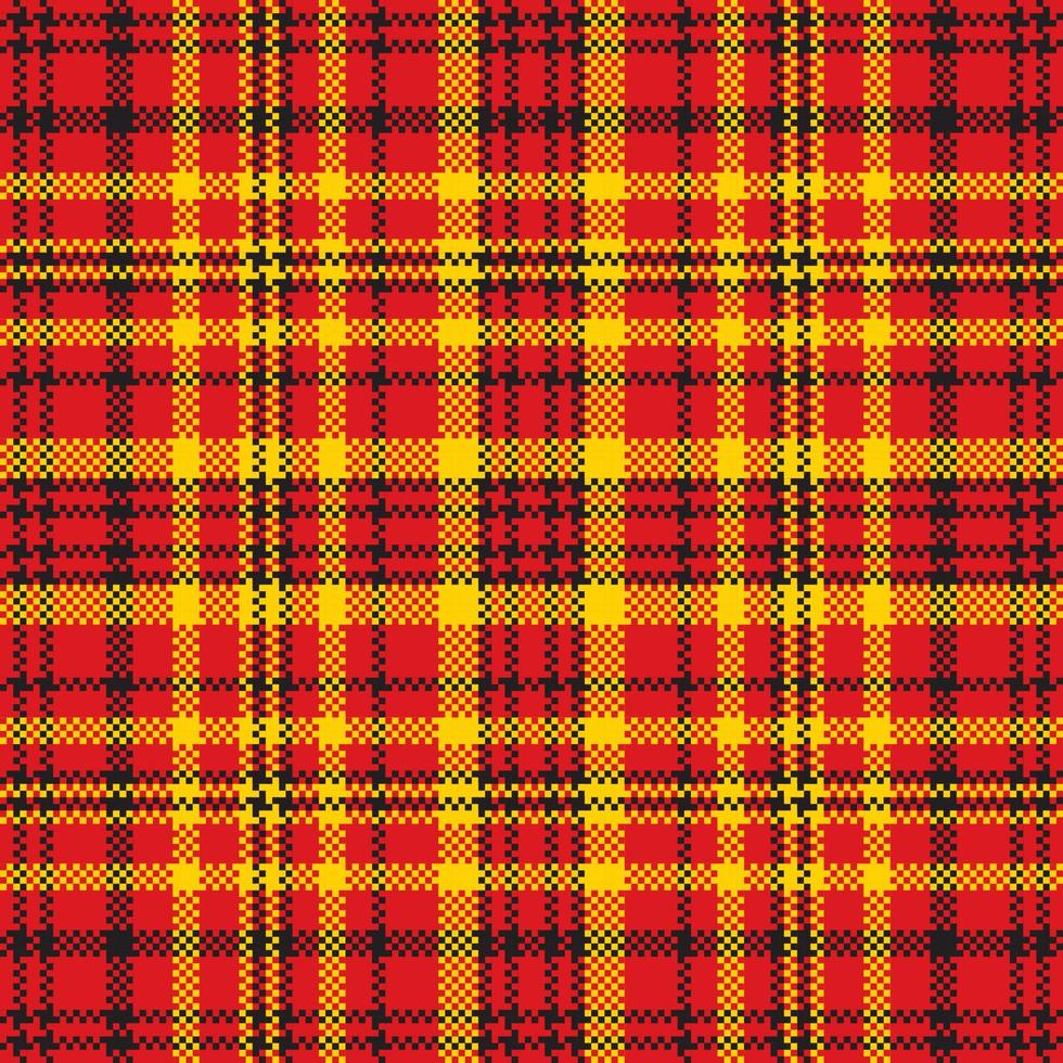 Tartan plaid pattern seamless. Print fabric texture. Check vector background.