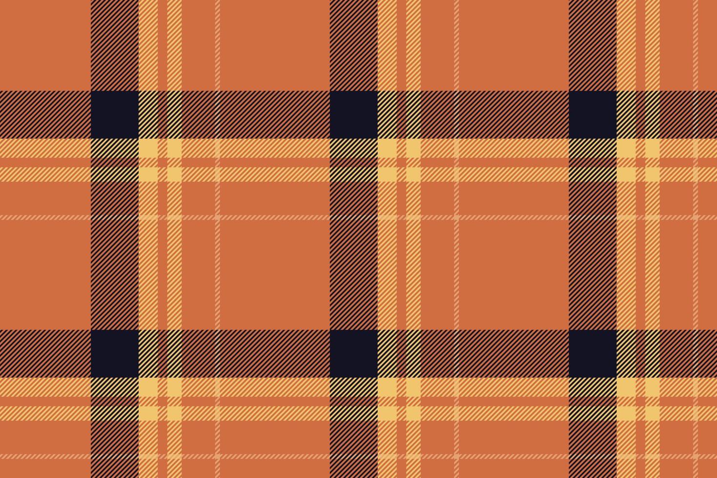 Plaid background, check seamless pattern. Vector fabric texture for textile print, wrapping paper, gift card or wallpaper.