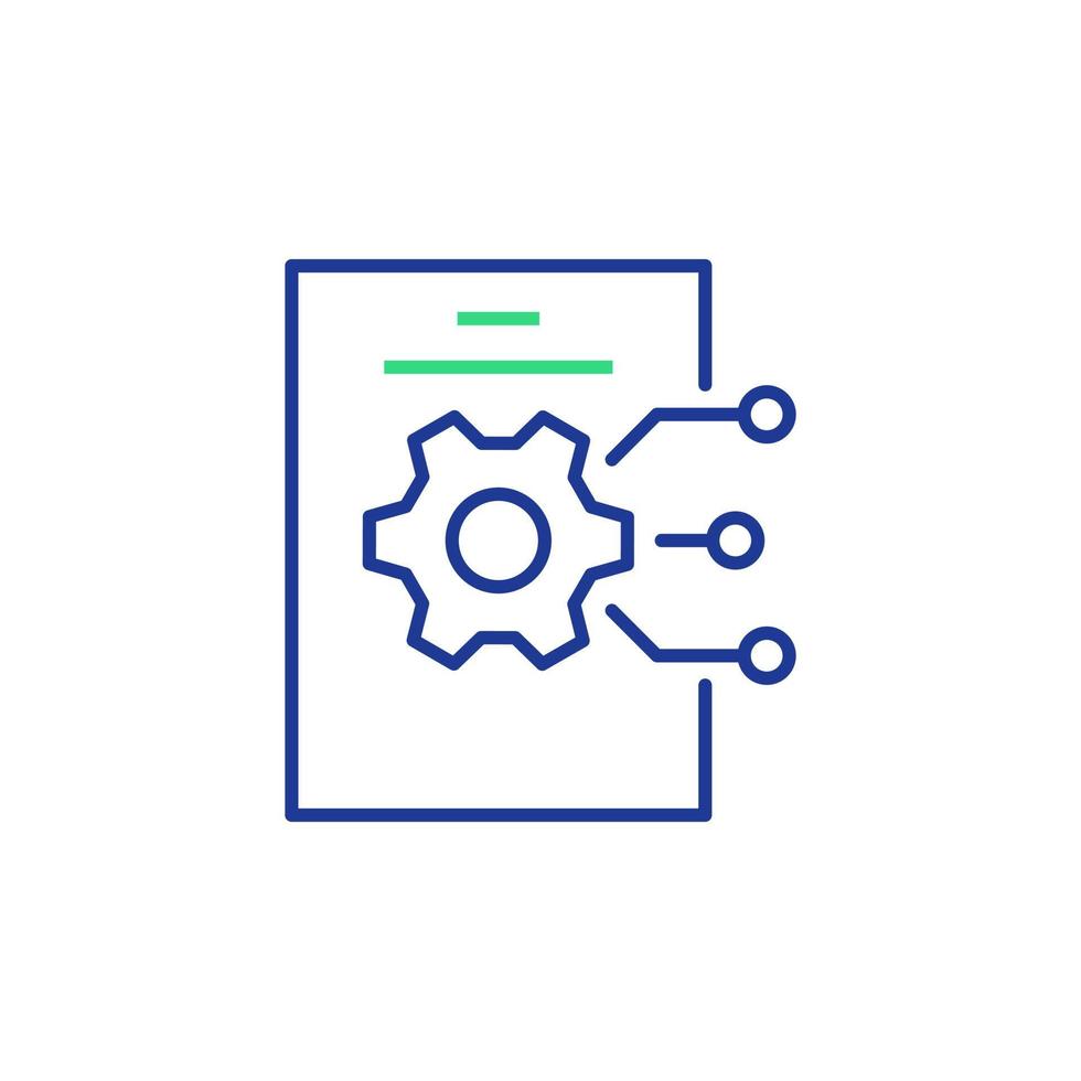 Manual Process Icon