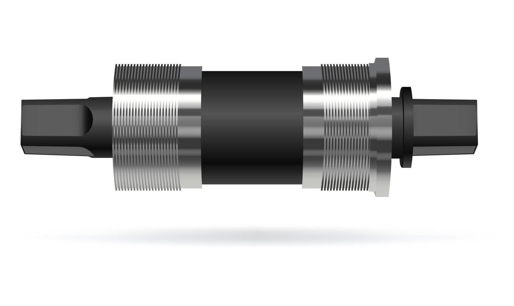 Vector illustration, Bottom Brackets. bicycle carriage