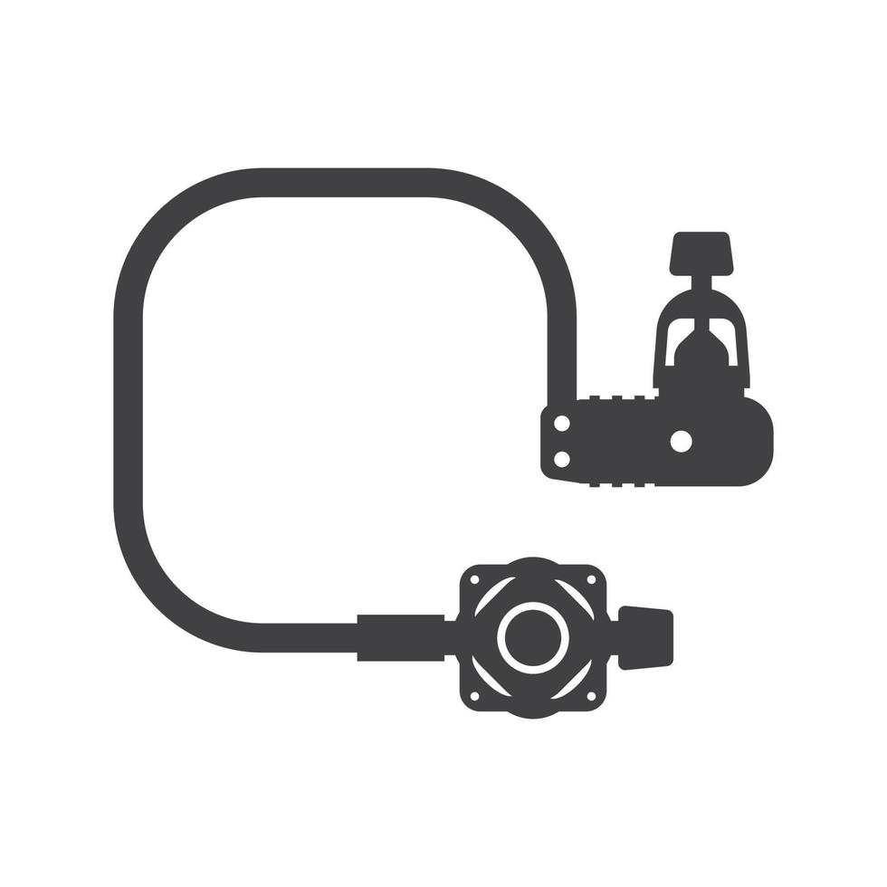 Scuba Diving Regulator Vector Icon