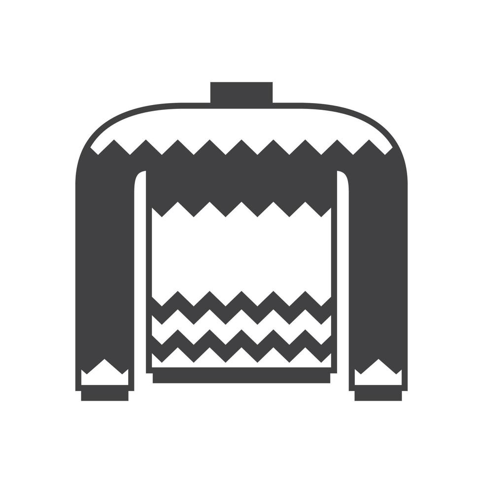 Sweater Outline Icon vector