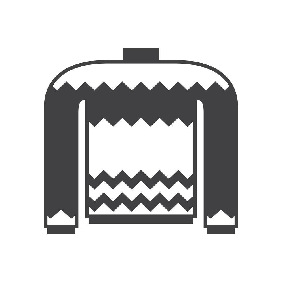 Sweater Outline Icon vector