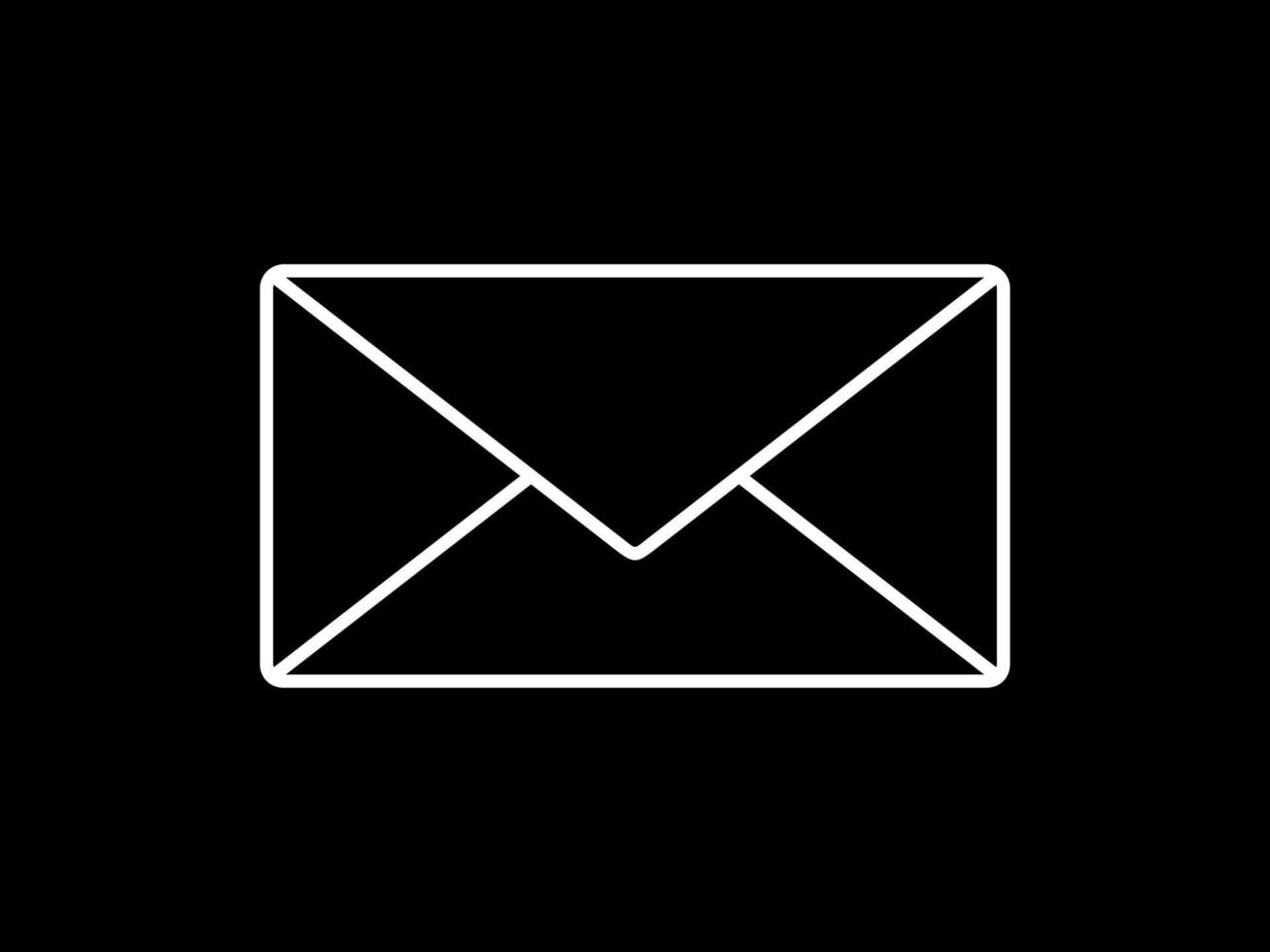 Message Icon Symbol, Email or News Sign For Pictogram, Logo, Art Illustration, Website, Apps or Graphic Design Element. Vector Illustration