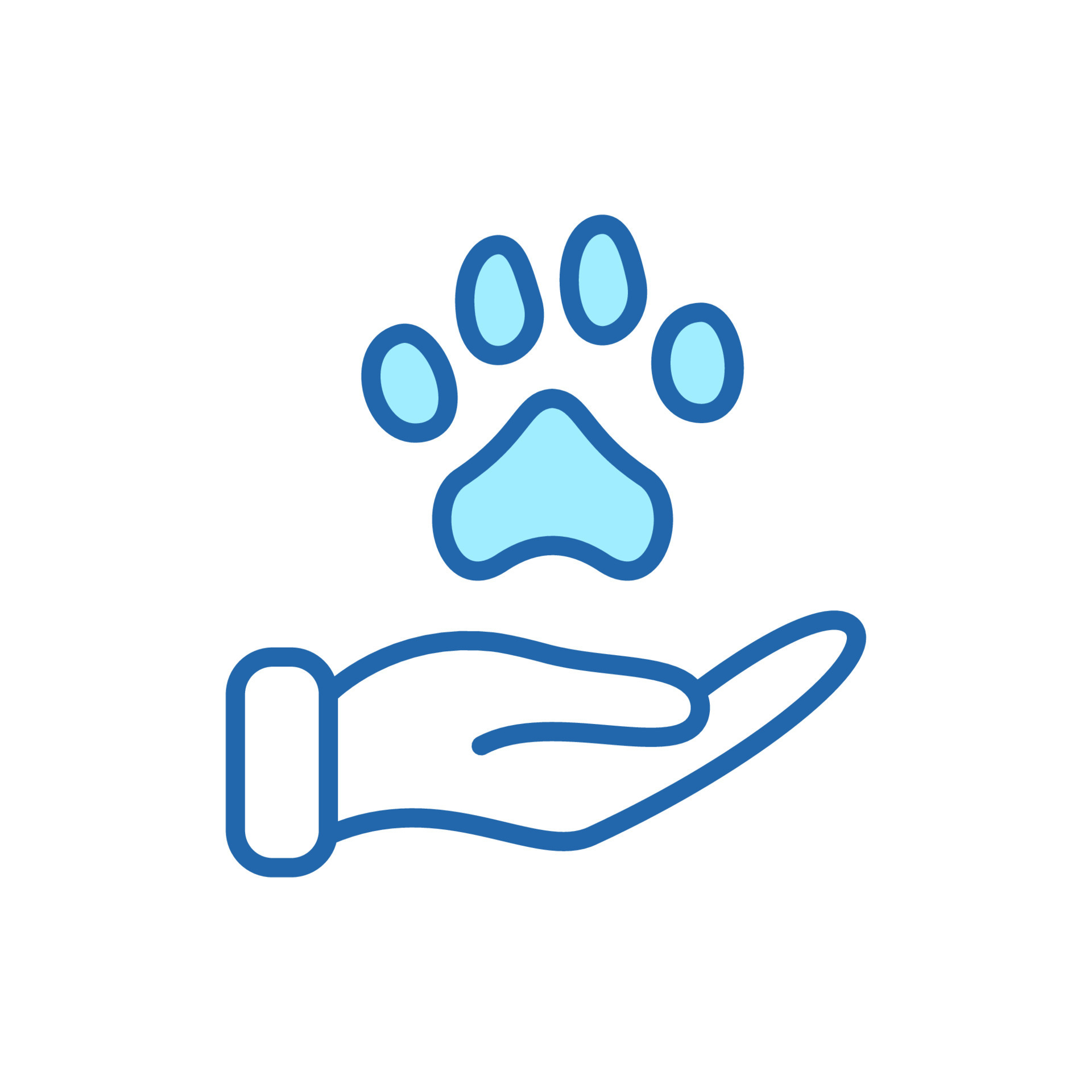 Animal Paw and Human Hand Linear Icon. Animal Donation, Care and Protection  concept. Adoption of Pets, Shelter, Charity Line Icon. Animal welfare  Pictogram. Editable Stroke. Vector illustration. 13733821 Vector Art at  Vecteezy