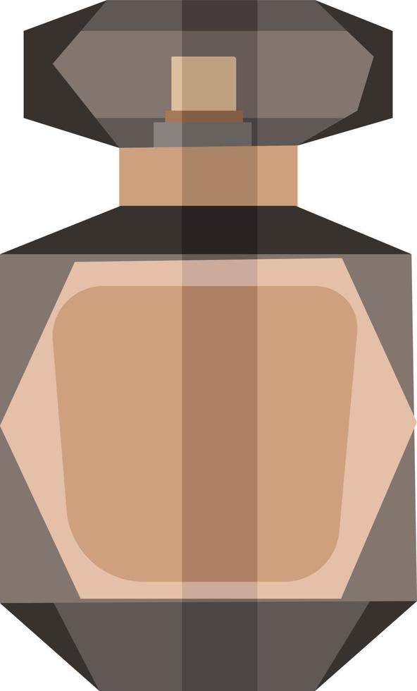 perfume de hombre, ilustración, vector sobre fondo blanco.