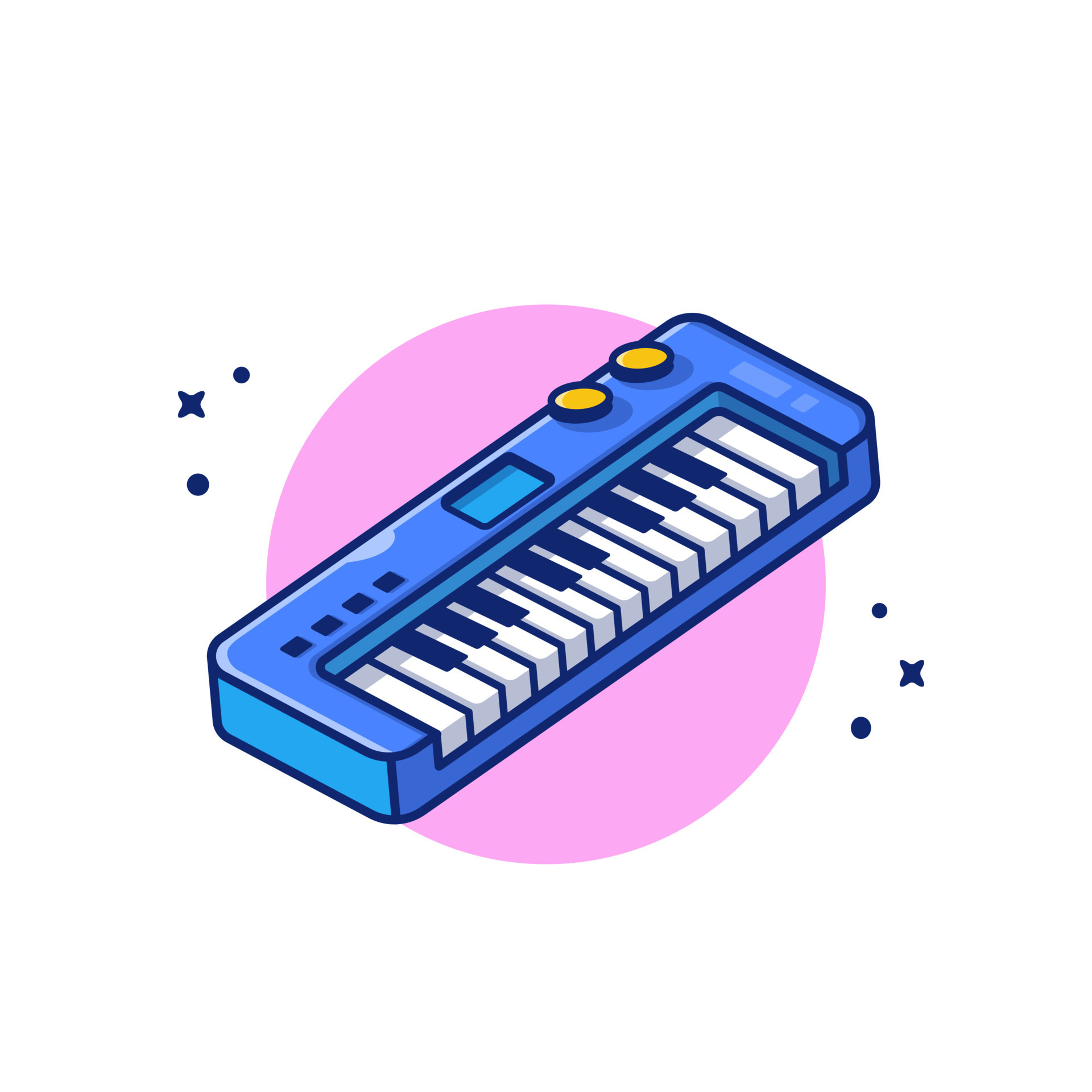 animated piano keyboard