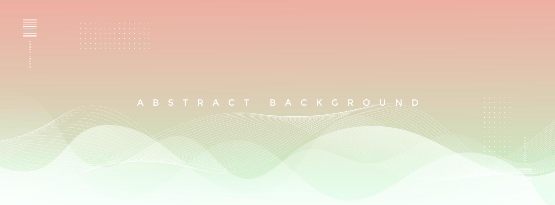 wave banner background. full of colors, bright gradations vector
