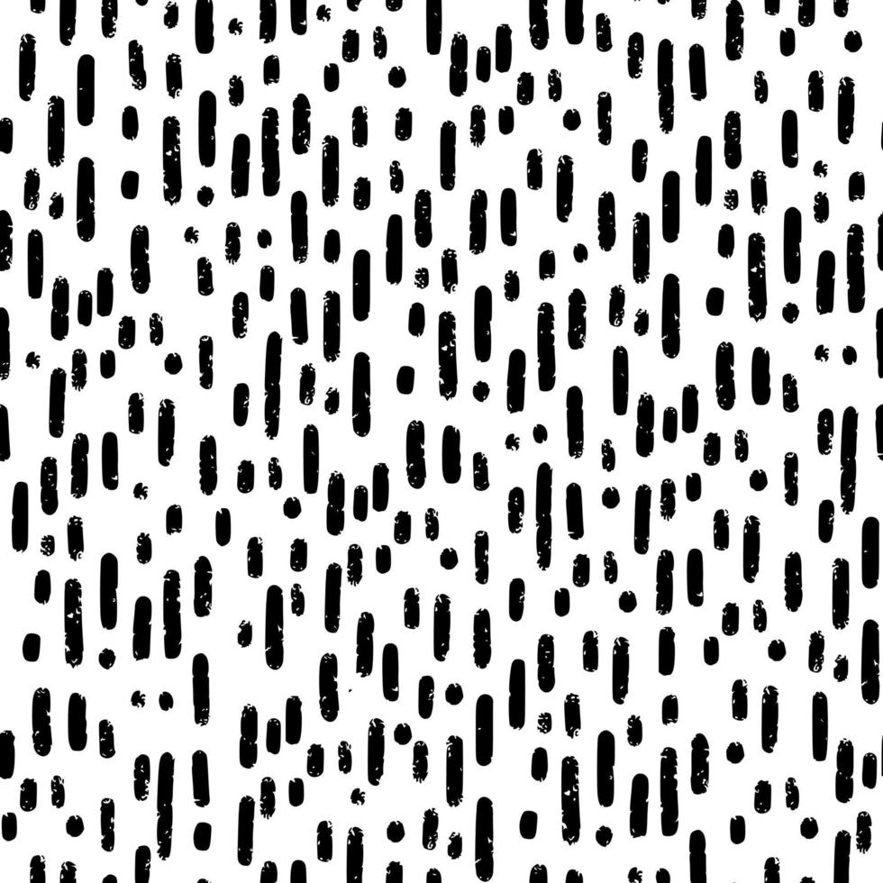 Seamless black and white texture vector