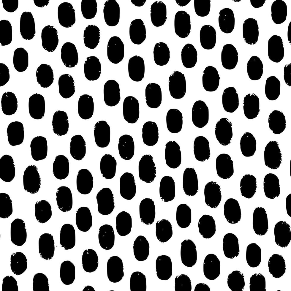 Seamless black and white texture vector