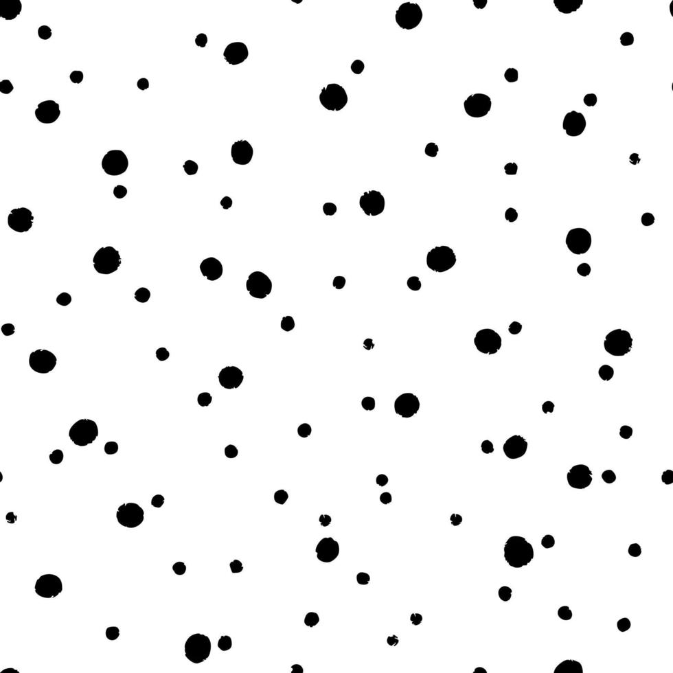 Seamless black and white texture vector