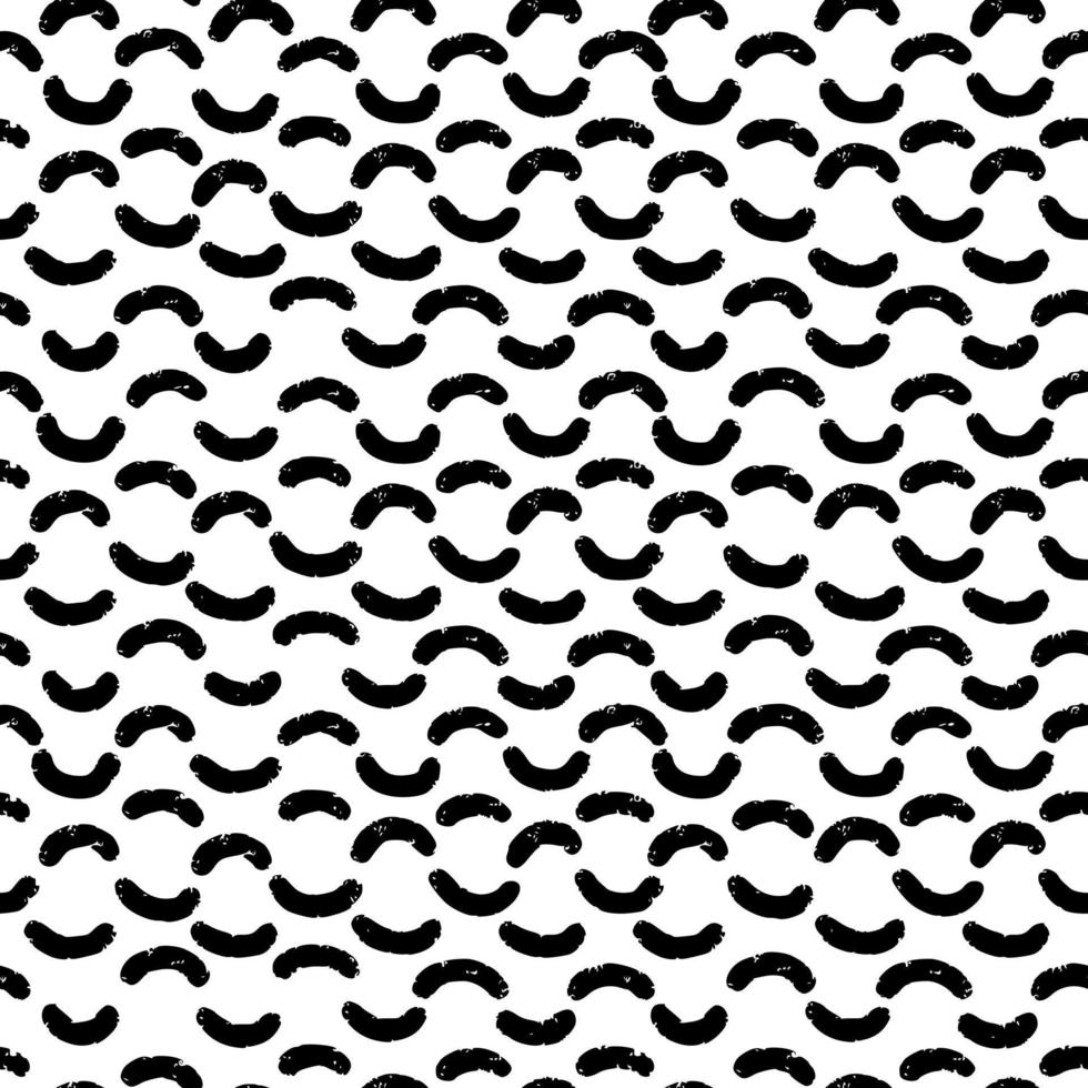 Seamless black and white texture vector