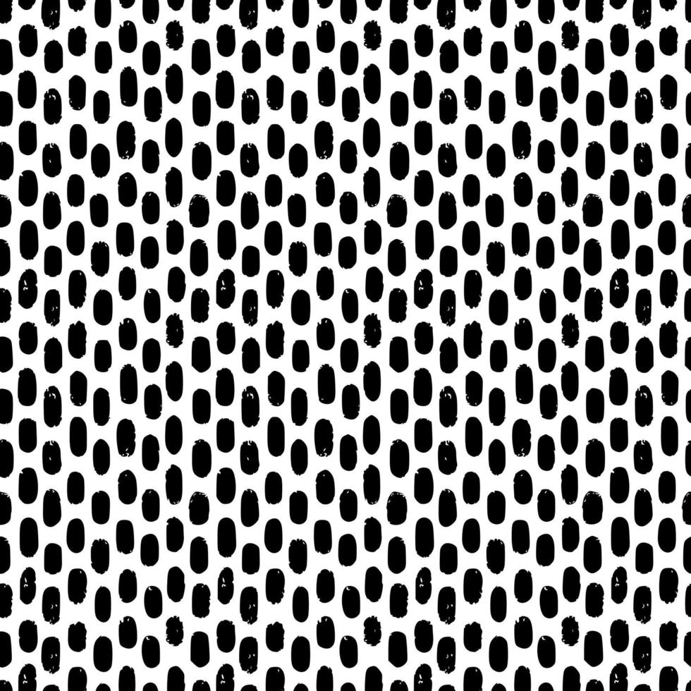 Seamless black and white texture vector