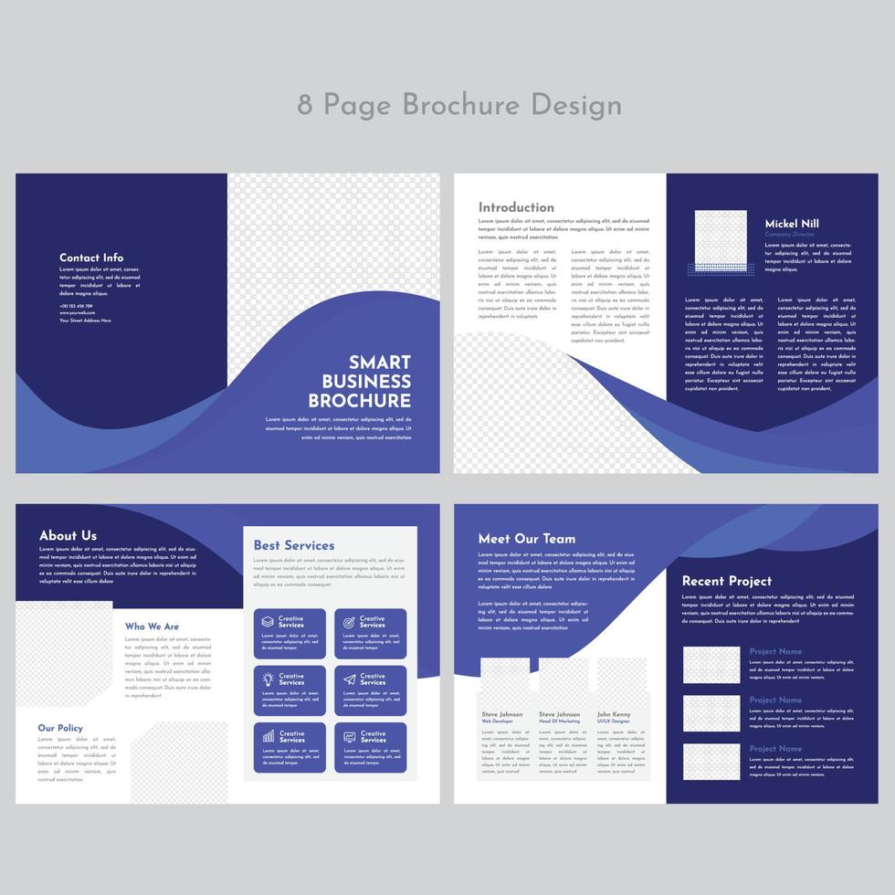 Business Brochure Template vector