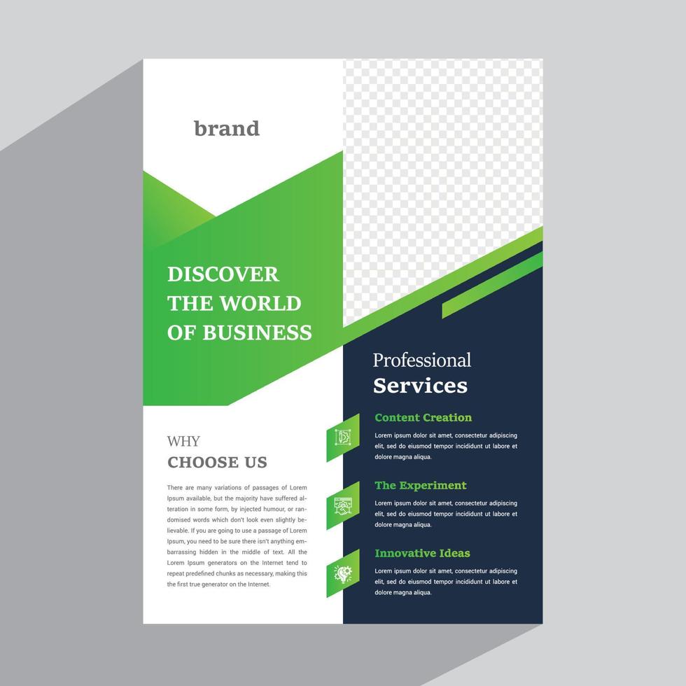 Corporate Business Flyer vector