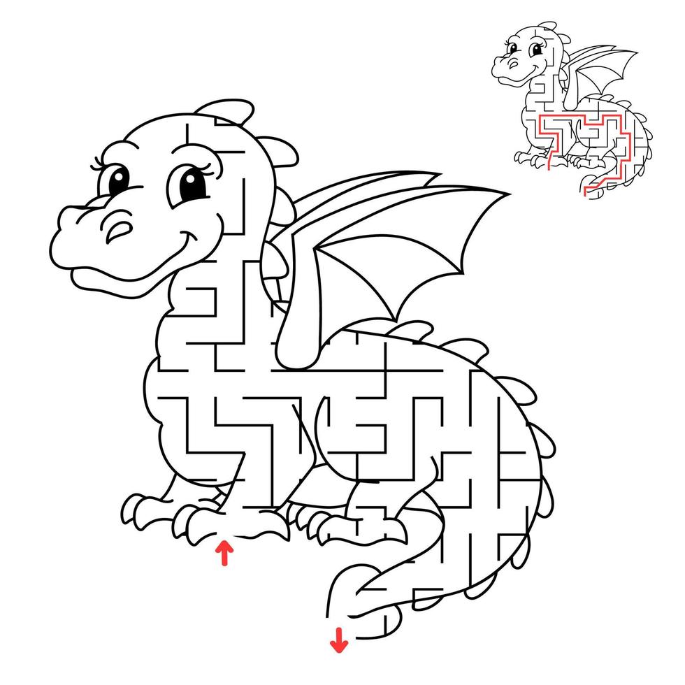 dragon-maze-game-for-kids-puzzle-for-children-labyrinth-conundrum