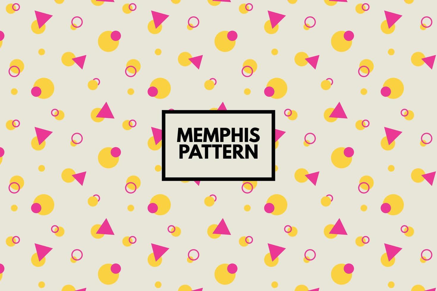 Geometric simple shapes. Vector abstract background. Memphis retro 80s 90s style. Seamless repeat pattern