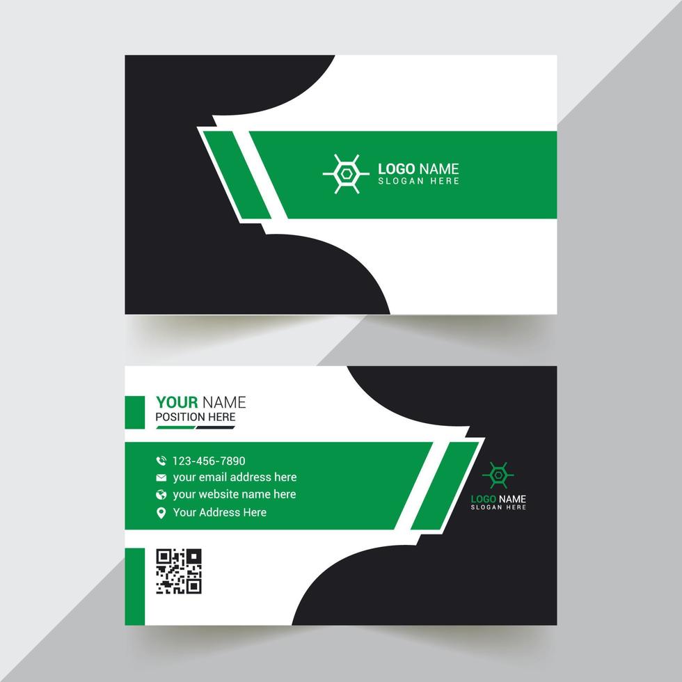 Corporate Business Card Design Template vector