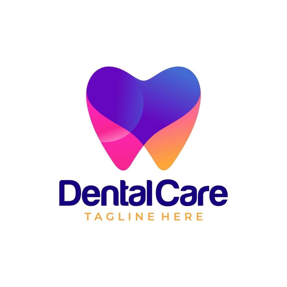 Dental Logo Design. Creative Dentist Logo. Dental Clinic Creative Company Vector Logo.